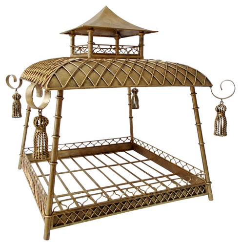 pagoda style dog bed