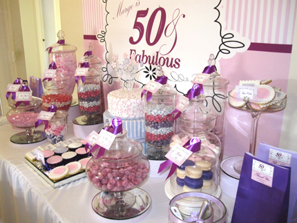Fabulous 50th Birthday Party - Little Dance - All Things Party & Print